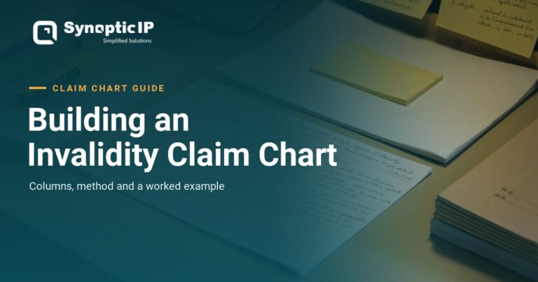 How to Build an Invalidity Claim Chart, with a Worked Example