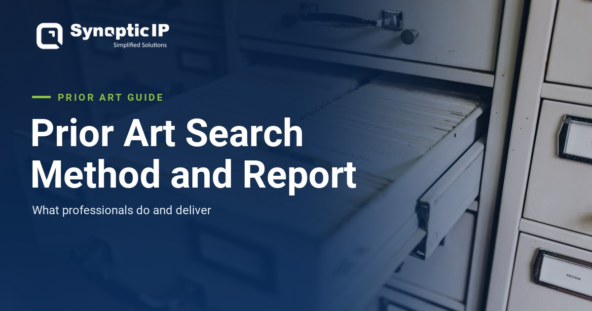 Prior Art Search: How Professionals Do It (and What You Receive)